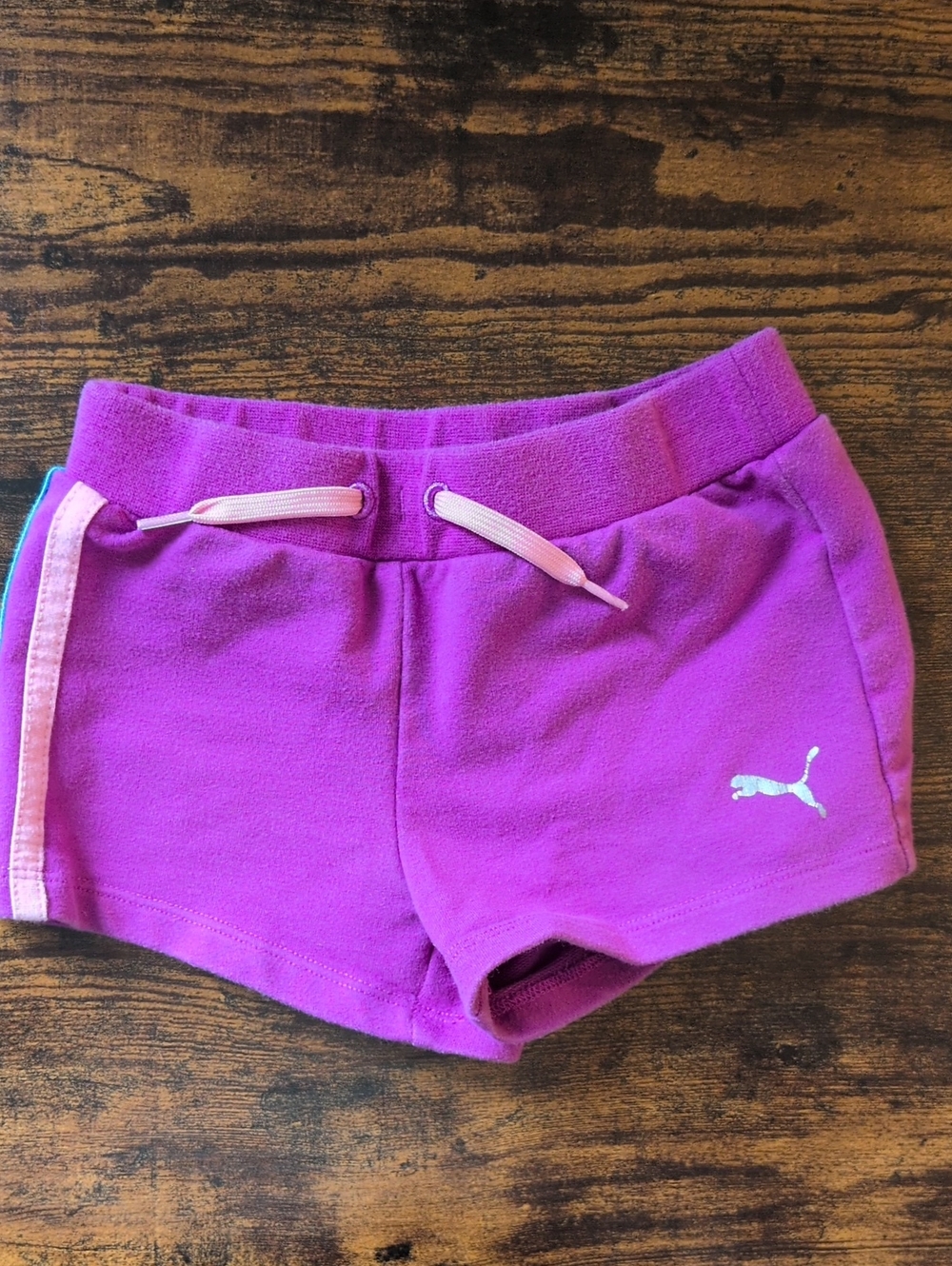 5/$25 Puma Girls' Bright Magenta Athletic Shorts  2T